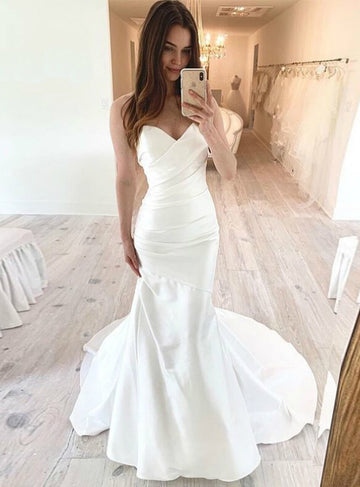 Mermaid Sweetheart Wedding Dress BWD318