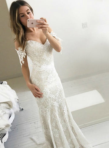 Lace Mermaid Wedding Dress BWD389