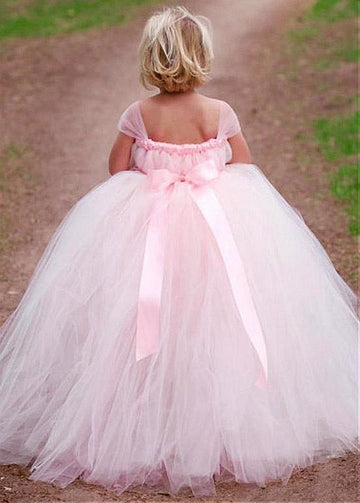 Pink Toddler Ball Gown Flower Girl Dress ACH198
