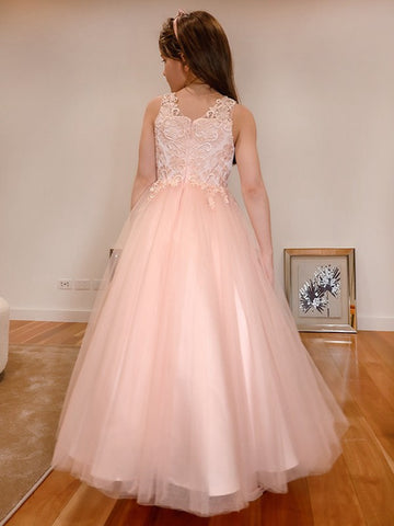Pink Princess Kids Prom Dress ACH217