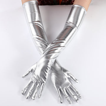 Long Cosplay PU Gloves Party Gloves GLA004