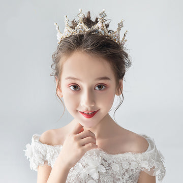 Children's Headpieces Birthday Crystal Crown HP008