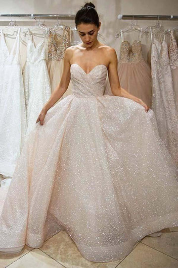 Princess Sweetheart Sparkly Charming Prom Dress JTA0381