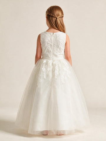 Ankle-Length Toddler Flower Girl Dress ACH214