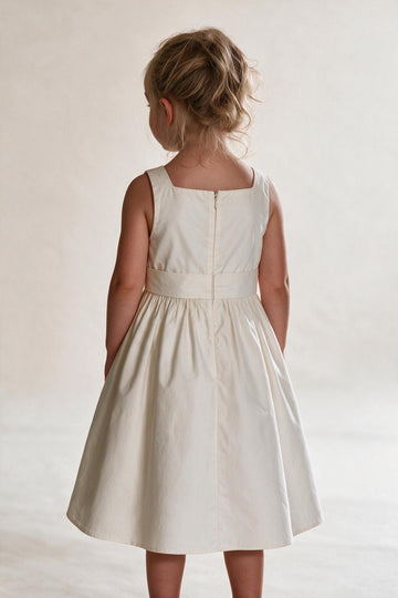 Satin Toddler Flower Girl Dress ACH232