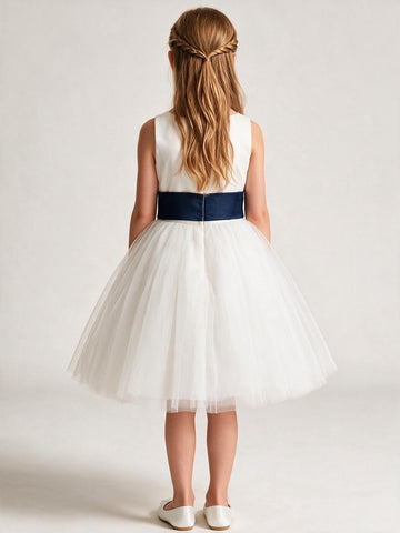 Kids Short Flower Girl Dress 7-8 Years ACH245