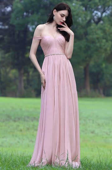 EBD006 Sweetheart Pink Wedding Formal Dress