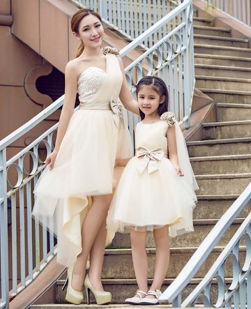 Short Mommy-Daughter Matching Prom Dress FGD476