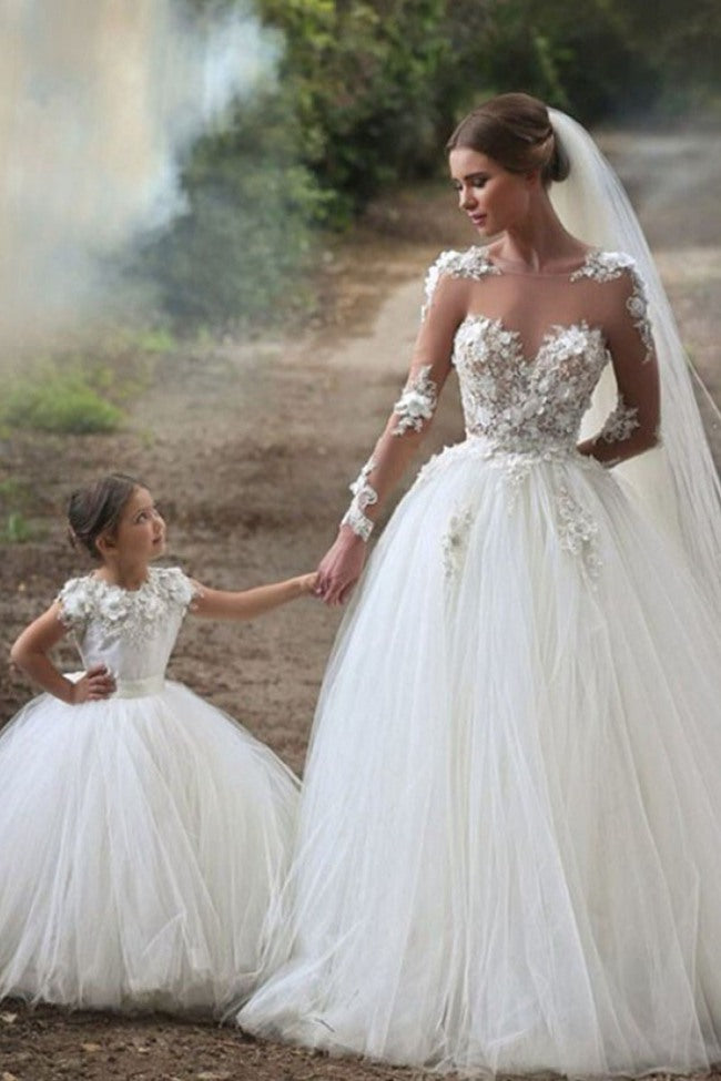 Mother Daughter Matching Gown - FashionBuzzer.com