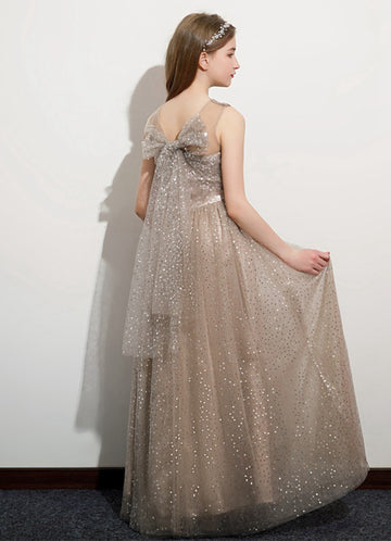 Tulle Bling Kids Girls Birthday Party Dress JFGD062