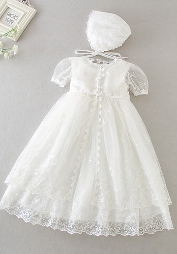 Baby Christening Dress 3M - 2Ys TXH090