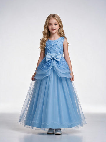Princess Girl Pageant Dress 4-14 Years TXH140