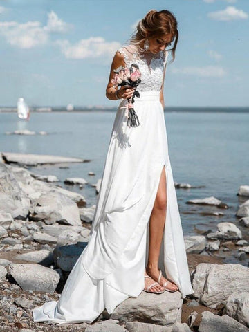 Beach Wedding Dresses, Casual Destination Wedding Dresses Beach Wedding Dresses, Casual Destination Wedding Dresses