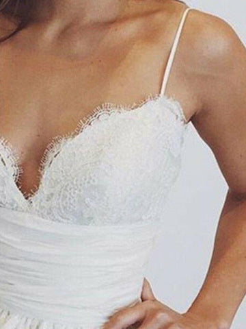 Straps Wedding Dress BWD350