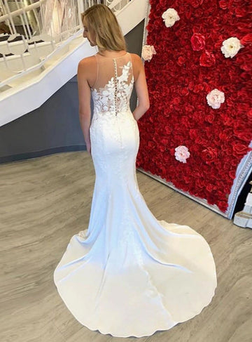 Lace Mermaid Wedding Dress BWD357