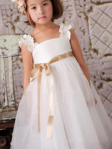 Ankle-Length Flower Girl Dress ACH091