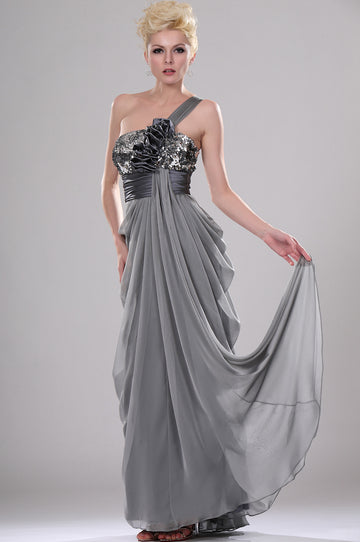 silver bridesmaid dresses uk One Shoulder Silver Bridesmaid Dresses Uk Chi Chi London One Shoulder Satin Finish Maxi Bridesmaids Dress- Blue- Size 16