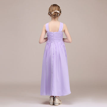 Long Flower Girl Junior Bridesmaid Dress Halter BDCHK171