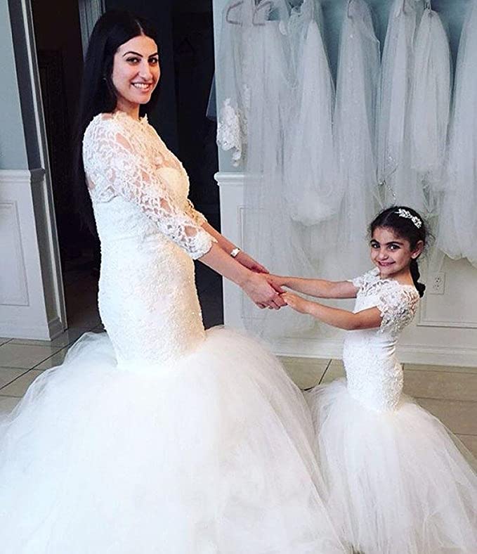 Mermaid wedding dress on short girl sale