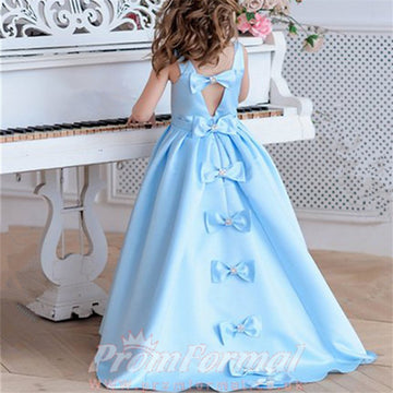 Sky Blue Princess Baby Toddler Pageant Dress FGD460