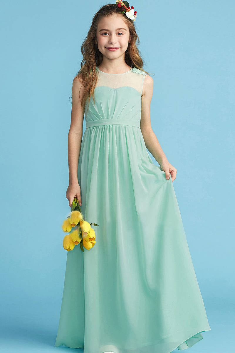 Chiffon Junior Bridesmaid Dress BDJFGD006