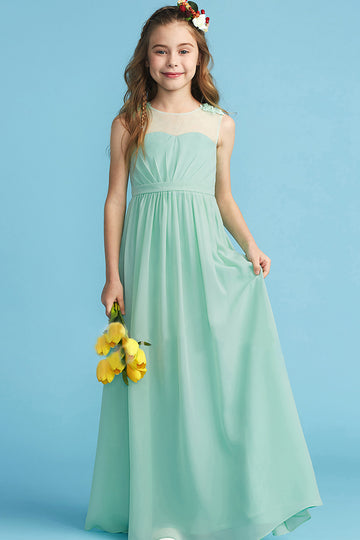Chiffon Junior Bridesmaid Dress BDJFGD006