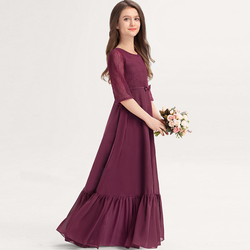 Children's Burgundy Bridesmaid Dresses Children's Party Dress BUNNY LULU Girls Princess Dress Lavender Children's Burgundy Bridesmaid Dresses Children's Party Dress BUNNY LULU Girls Princess Dress Lavender