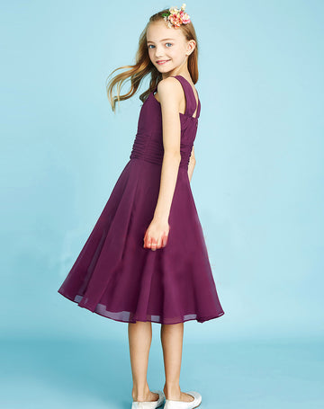 Simple Straps Flower Girl Dress BDJFGD074