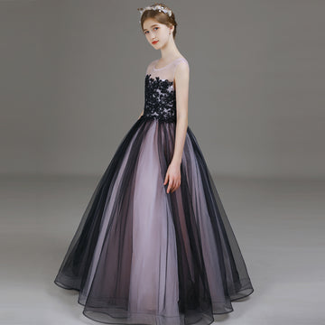 Tulle Child Formal Dress Flower Girl Dress BDJFGD033