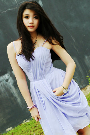 Lilac Juniors Short Prom Dress SHORT015