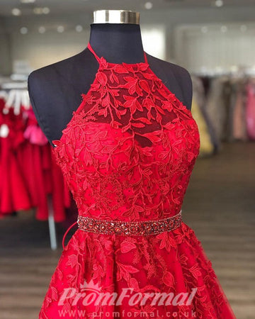 Short V Neck Red Junior Prom Dress SHORT150
