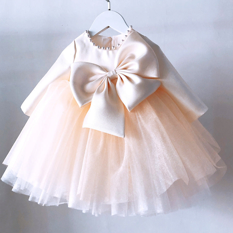 Cute Toddler Ball Gowns 1-6 Years with Bow TXH088