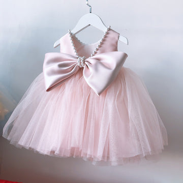 Toddler Ball Gown 1-8 Years with Bow TXH089