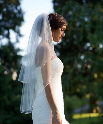 Simple Short Wedding Veil VE005